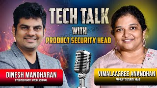 Cybersecurity Leader Talks | Vimalaasree Ananthan | Product Security Head | Cyber Voyage | In Tamil