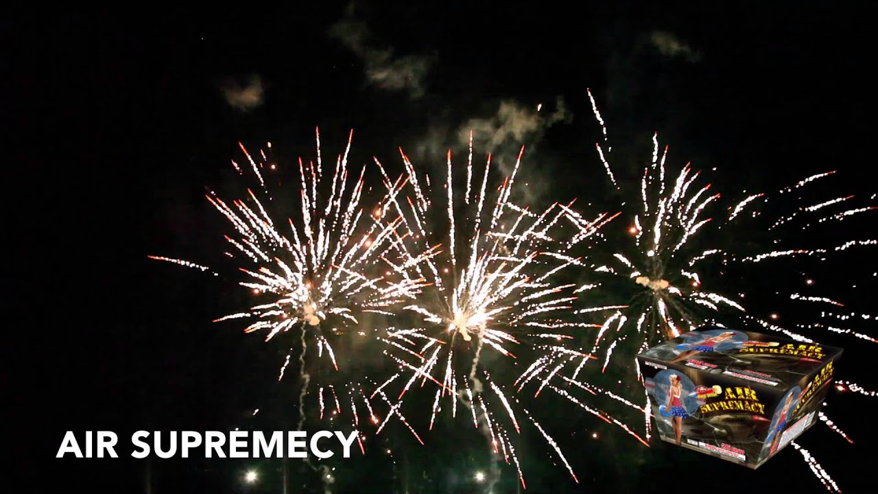 AIR SUPREMECY - HOG WILD - RED RHINO FIREWORKS - YouTube
