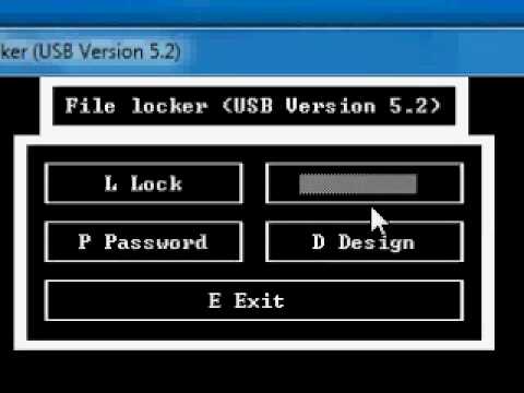 File Locker (USB Version 5.2) - YouTube