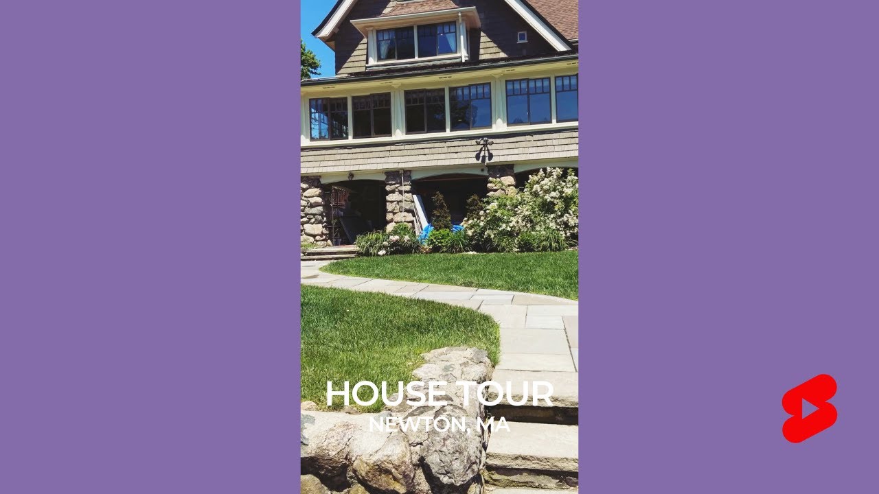 House tour of beautiful home in Newton, MA. YouTube