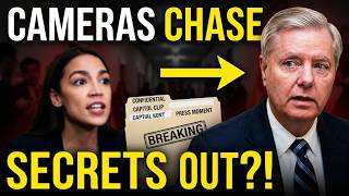 CHAOS at the Capitol as Lindsey Graham FLEES Cameras and AOC Outs President SECRETS?