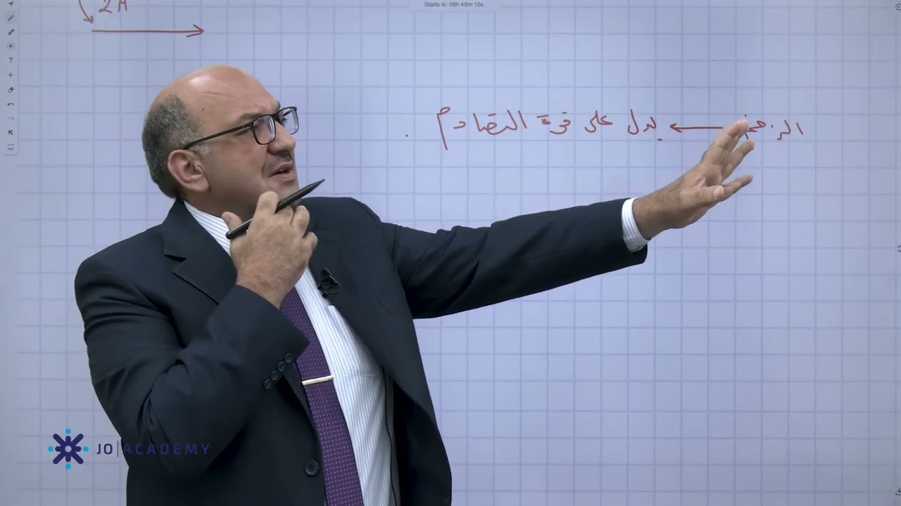 الحصة الاولى الزخم الخطي - أ.أحمد شقبوعة 