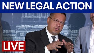 LIVE I Minnesota AG Ellison, others set announce legal action against Trump Administration