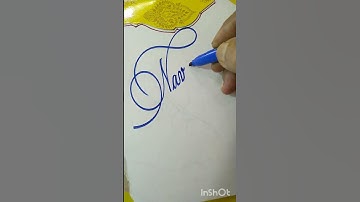 cursive writing/good handwriting #Girl name Navya" calligraphy