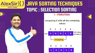 SELECTION SORTING IN JAVA | CLASS 11 AND 12