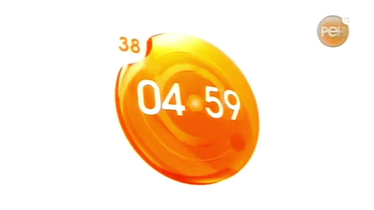 Часы Рен ТВ (2006-2007) но в ширине для современных телевизоров