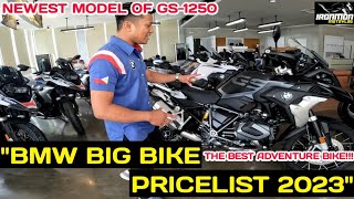 BMW Big Bikes Pricelist 2023