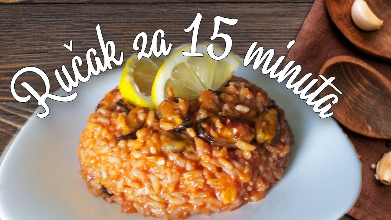 Ideja za ručak: Crveni rižoto sa dagnjama ili morskim plodovima, ukusno i brzo!