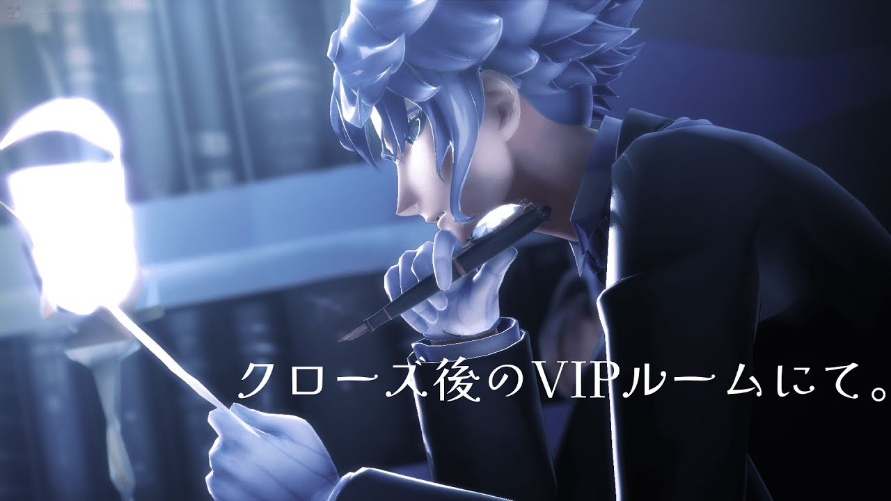 クローズ後のVIPルームにて。【アズール】