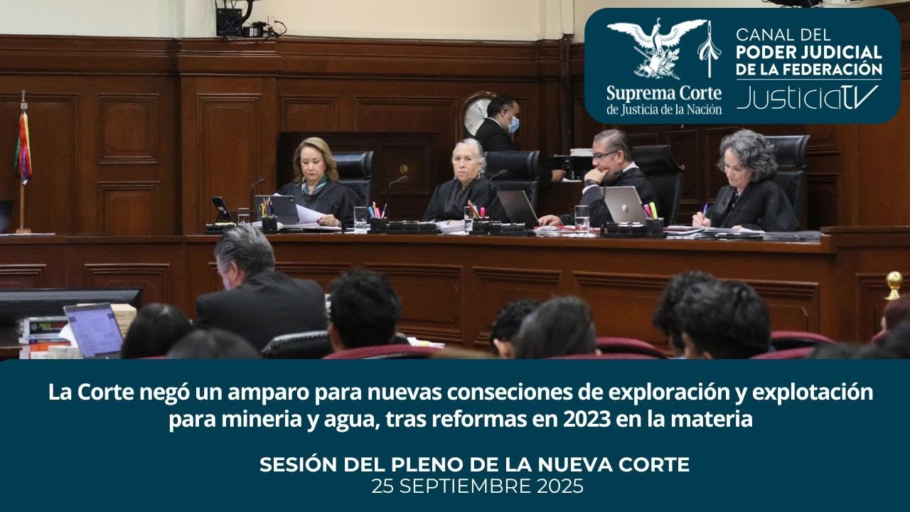 Sesión Pública del Pleno de la Nueva Suprema Corte de Justicia de la ...