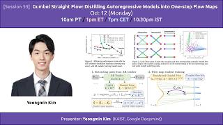 S33 | Gumbel Straight Flow: Distilling Autoregressive Models into One-step Flow Maps