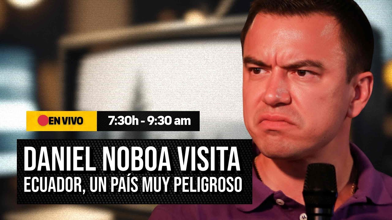 Noboa de escala en Quito | Ecuador es el sexto país más peligroso del mundo | Buenas Buenas