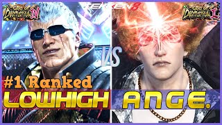T8 ▰ LOWHIGH (#1 Ranked Bryan) Vs ANGE (Devil Jin) ▰ Tekken 8 High Level Gameplay