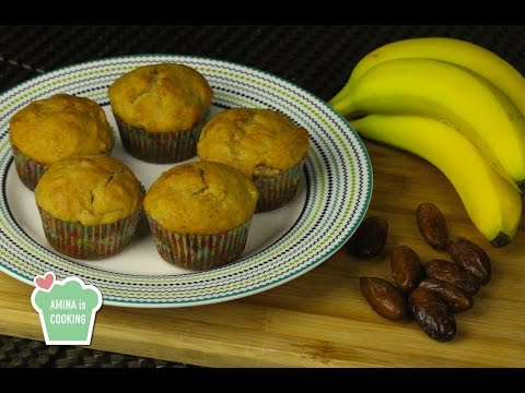 Banana and Dates Muffins - Episode 118 - Amina is Cooking