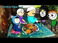 مسلسل الزواج فى الصعيد حلقات مجمعا الجزء السابع تصميم الفستان Comedy Animation 