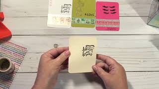 Washi Tape Series || Journaling Cards #1 @Letter-Writing_GiGi