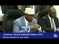 Wajir Governor Grilled By The Senate