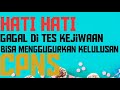 tips lulus tes kesehatan jiwa / MMPI CPNS