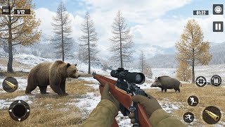 Wild Animal Sniper Hunter Game - Android Gameplay #1 screenshot 1