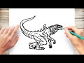 How to Draw Zilla #Godzilla