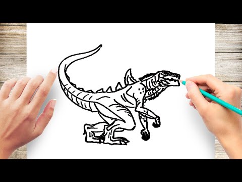 Video How to Draw Zilla #Godzilla - youtube
