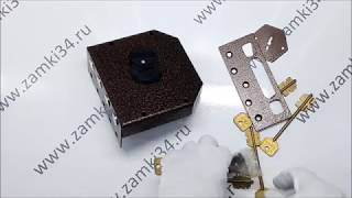 Замок накладной сувальдный ЗНС-2 СЕНАТ