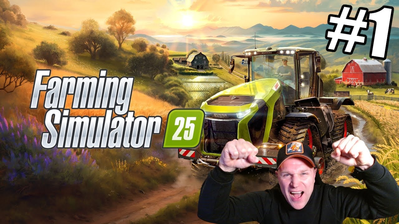 Aangekomen bij onze nieuwe Boerderij!! #1 //Farming Simulator 25// Nederlands PS5 Gameplay