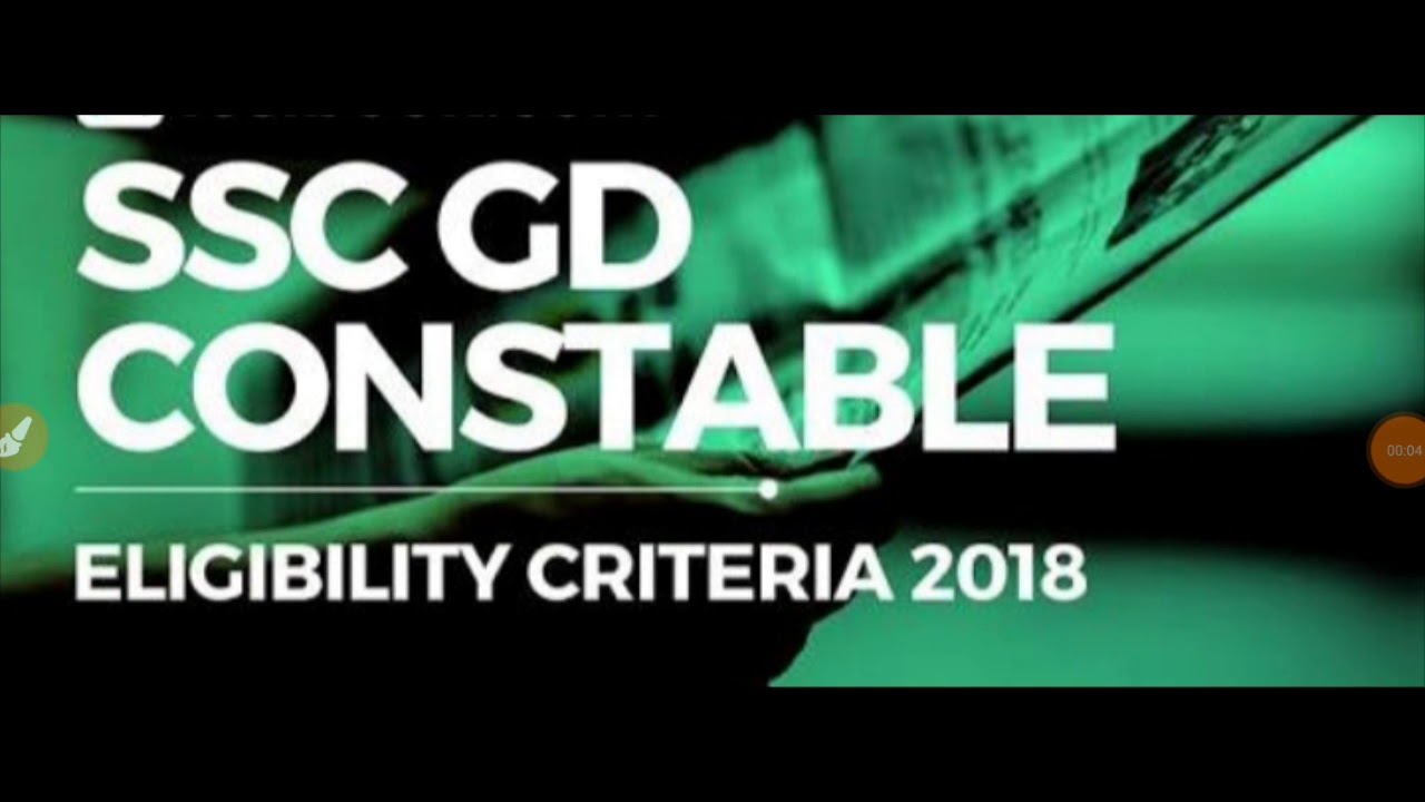 SSC GD CONSTABLE 2018-2019 | AGE CRITERIA AND VACANCY | UPDATES AND INFORMATION SEE FULL VIDEO