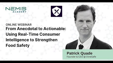 From Anecdotal to Actionable: Using Real-Time Consumer Intelligence to Strengthen Food Safety