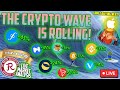 BITCOIN LIVE : ALTCOINS MELTING UP! BTC BREAKOUT