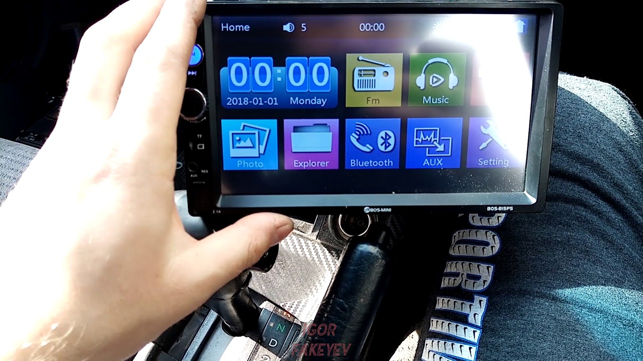 Подключение автомагнитолы - Установка 2 дин магнитолы в авто - YouTube