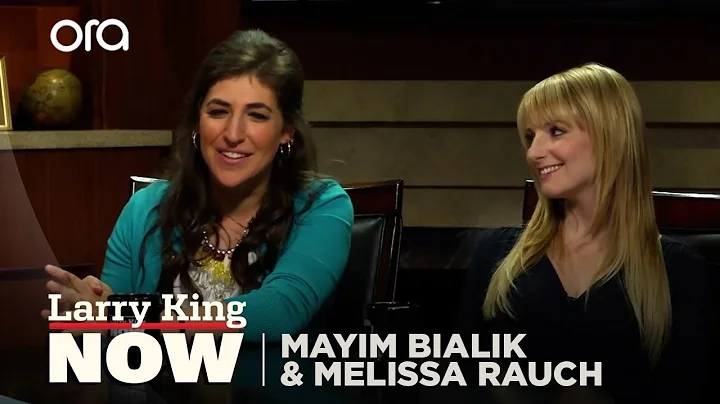 Mayim Bialik and Melissa Rauch of The Big Bang The...