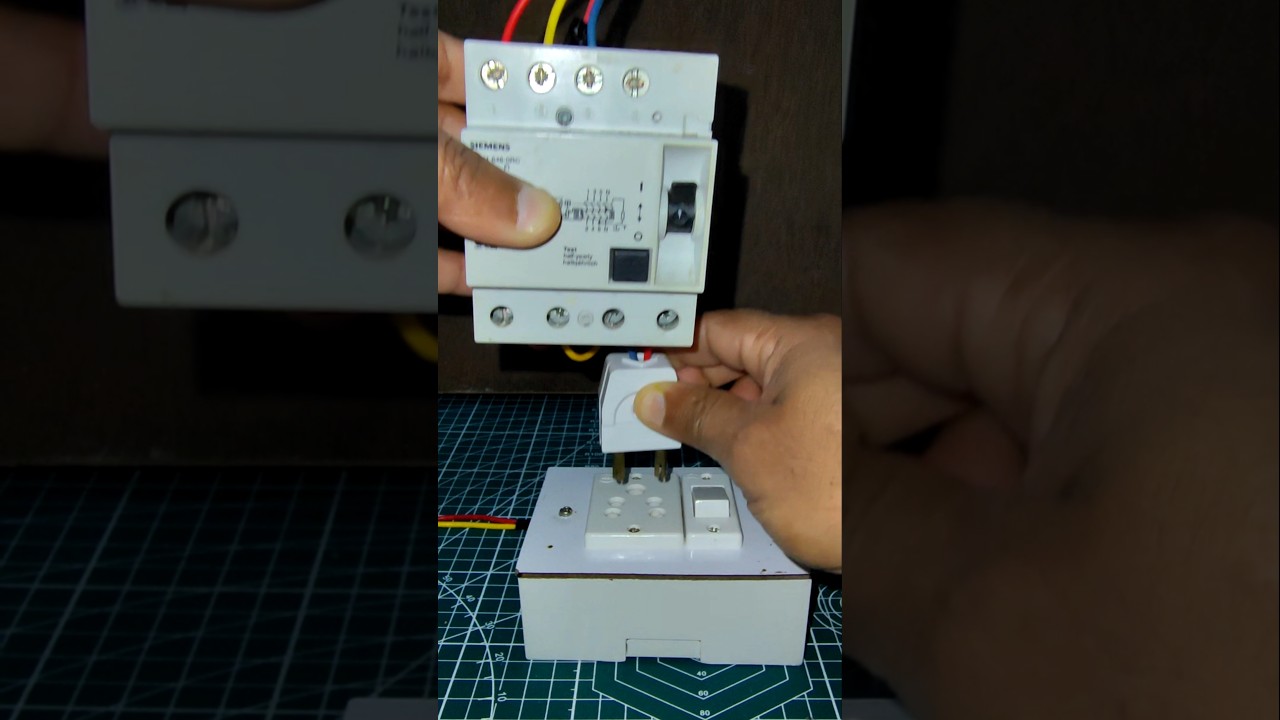 RCCB did not trip due to short circuit why 🤯💥 