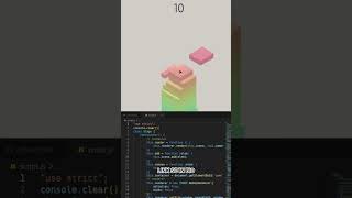 Making Game Tower Blocks with HTML JavaScript. #coding