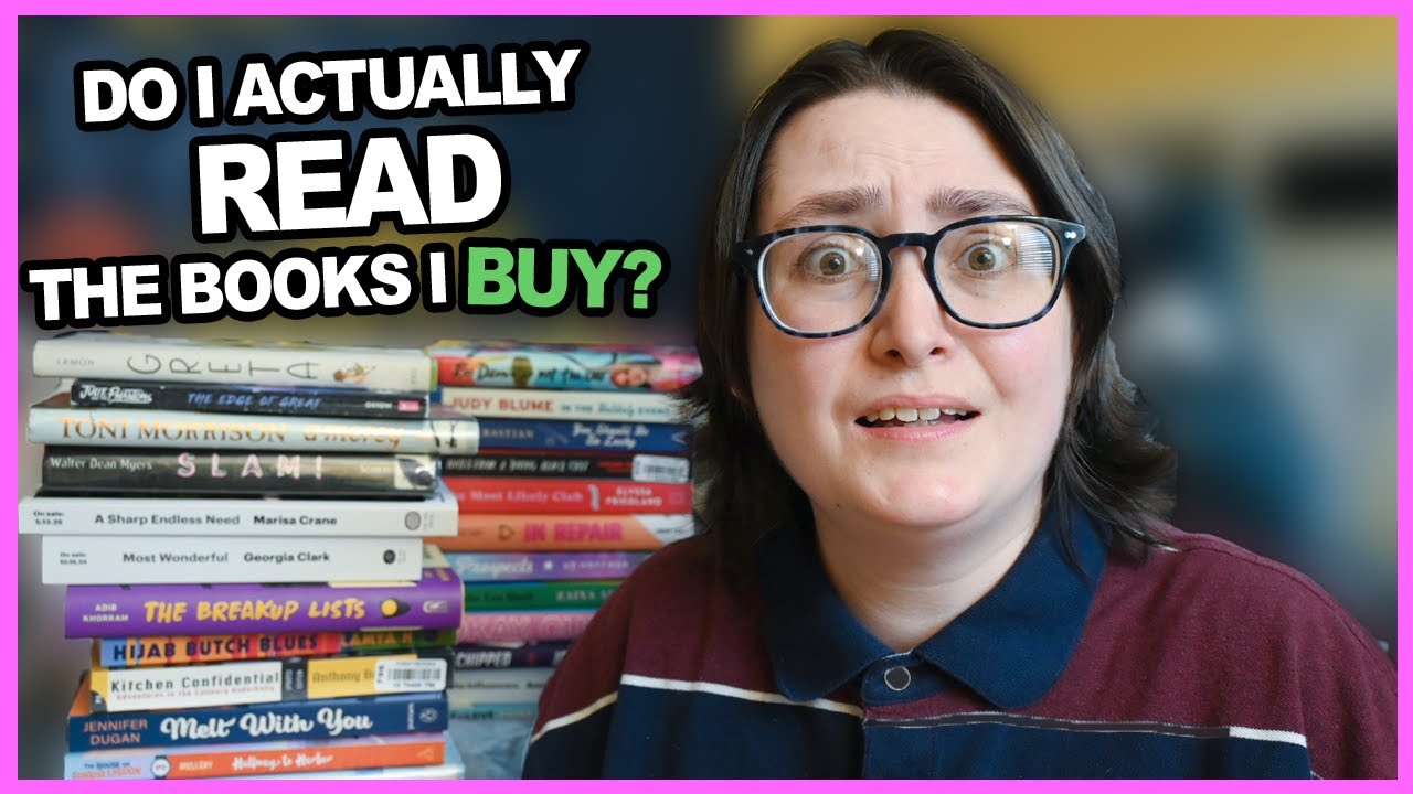 do I read the books I buy? | 2024 book haul audit 📚