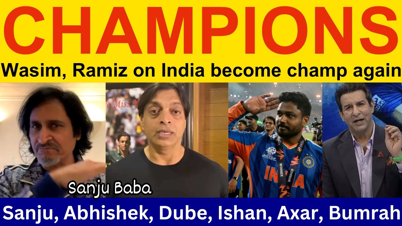 Pak Media Crying on India win T20 World Cup 2026 today | Ramiz Speaks, shoaib akhtar on IND vs NZ