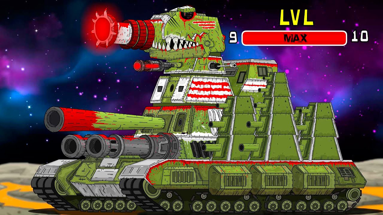 The End KV-44: Cartoons about tanks