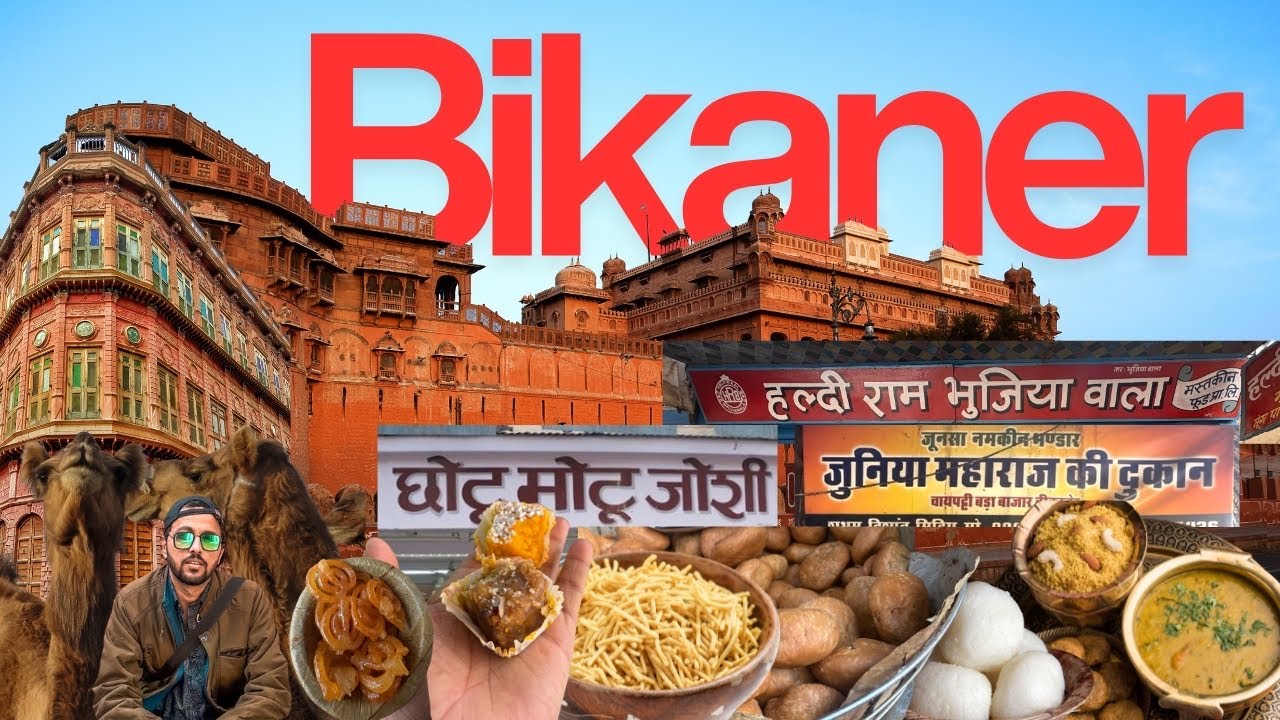 Bikaner Complete Guide | Bikaner Food Tour | Chai Patti | Junagarh | Haldiram | Chotu Motu Joshi