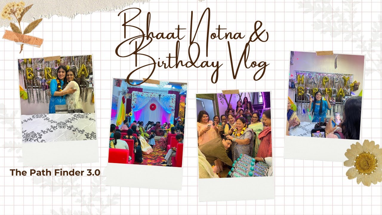 Bhaat Ceremony Vlog | Mama Ji ke Ghar Pyaar Bhara Swagat, Dance Masti & Behen ka Birthday 🎂❤️
