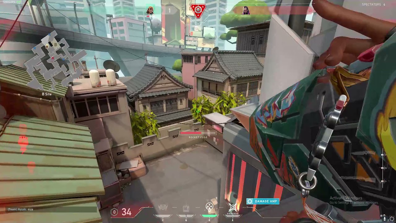 RAZE SPIKE DEFUSE  1 vs 4 WITH BUCKY AND ABILITIES