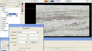 Tutorial: Evaluate attributes in OpendTect 3.0