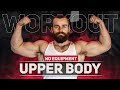 20 MINUTE UPPER BODY WORKOUT AT HOME - NO EQUIPMENT (FOLLOW ALONG)