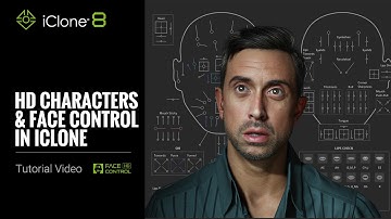 Working with CC5 HD Characters and HD Face Control in iClone | iClone 8 Tutorial