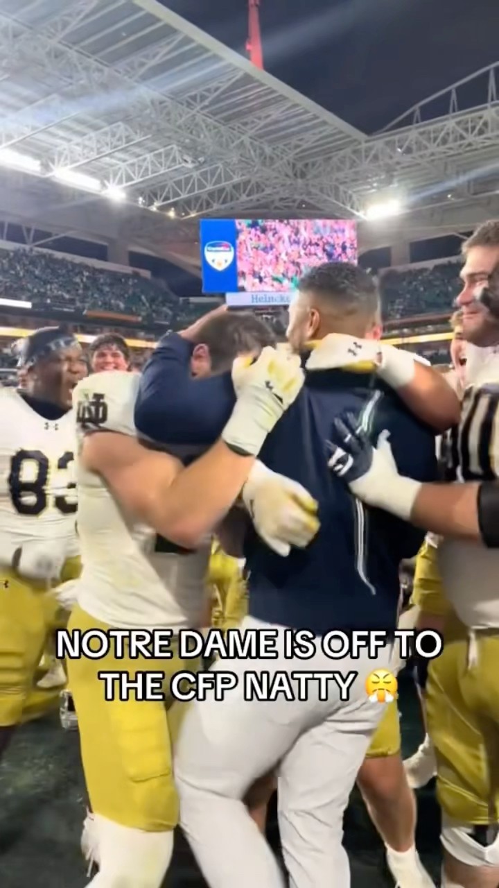 Coach Freeman \u0026 Notre Dame were HYPED. ?