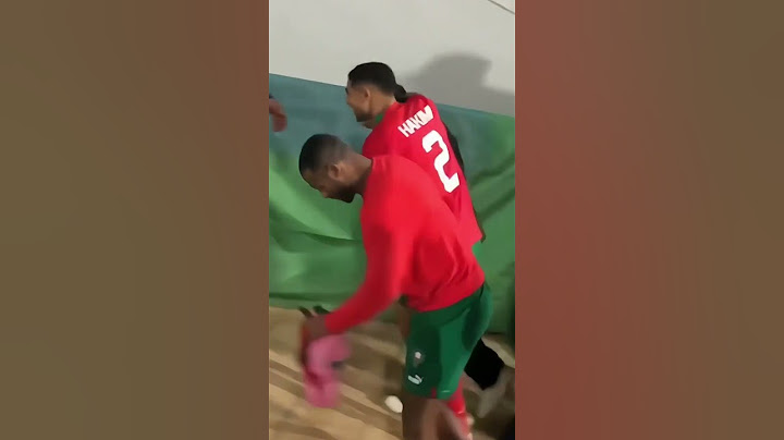 عناق حار بين دياز وأشرف حكيمي 🇲🇦🤩