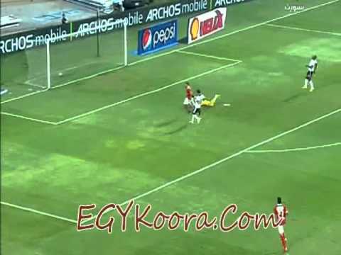 هدف الآهلي الاول في طلائع الجيش لعبدالله السعيد