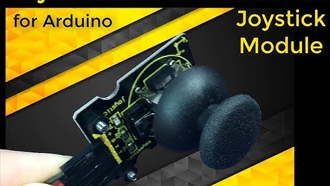 Arduino & Joystick Module - Getting Started with Arduino and Keyestudios 37 Sensor Kit
