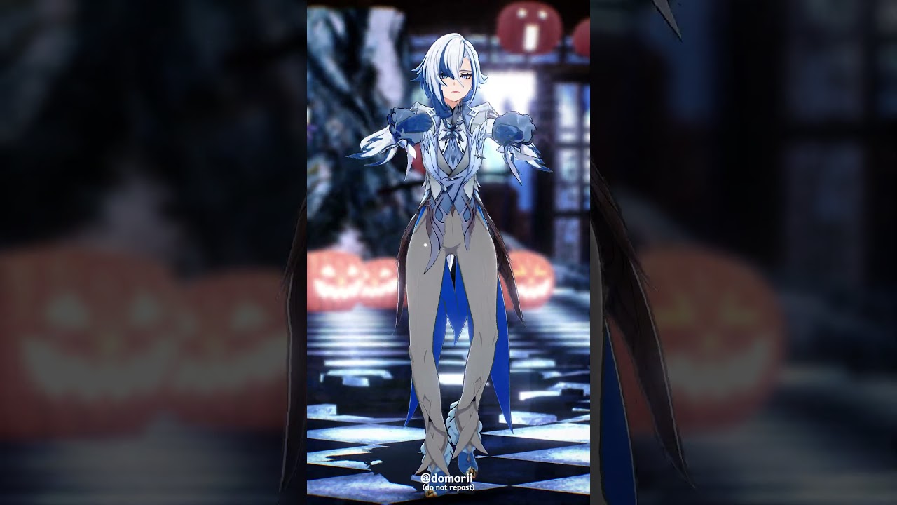 Arlecchino ft. Spooky Scary Skeleton〖原神 : Genshin Impact MMD〗