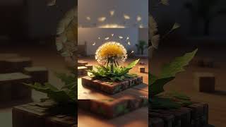 Blok Dandelion di Minecraft tapi Versi AI! #shorts