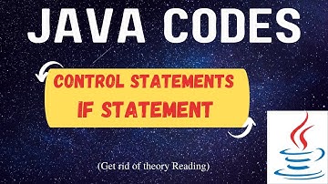 If Statements | Control Statements | Java Program |  Hindi(Hinglish)